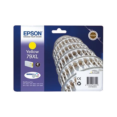 Epson 79XL Tour de Pise Cartouche dencre Jaune (1/2)