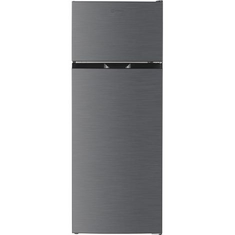 Frigorífico combinado de acero inoxidable de 55 cm y 206 L - I55T0412X - Indesit -