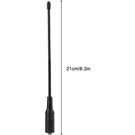 Antenne SMA femelle double bande à gain élevé pour talkies-walkies TYT PUXING Baofeng UV-5R UV-5RE-AquaForge (1/2)