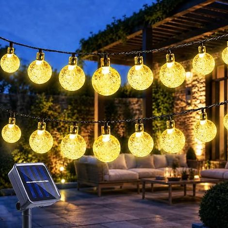 Outdoor Fairy Lights, 22 m 100 LED Solar String Lights (1/5)