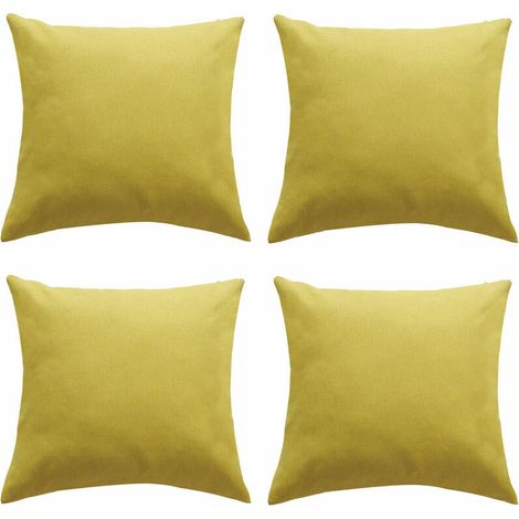 Taie oreiller 4 pièces taie oreiller étanche Taie oreiller de style nordique 40 x 40cm (1/5)
