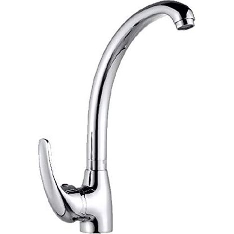 Kalla Grifo Monomando Fregadero Cocina Caño Alto Cromo (1/2)