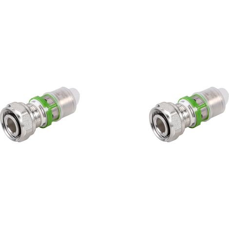 COMAP Raccord écrou tournant métallique joint torique M22 pour tubes multicouche - 16x2-M22 - Raccords MultiSkin - Vendus par 2 - 7359GOW1622