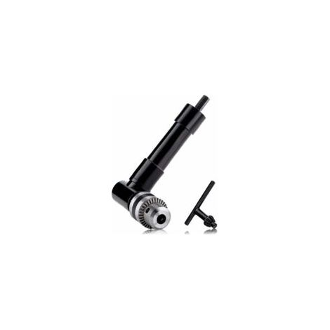 Portabrocas angular, portabrocas angular autoajustable de 90°, vástago eléctrico de 1-10 mm, herramienta de extensión para taladro - Crezuo (1/4)