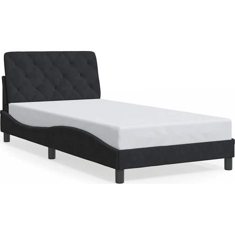 Maison Exclusive - Bettgestell ohne Matratze Schwarz 100x200 cm S