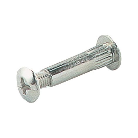 GIUNZIONE PER MOBILI 8X30 MM ACC NICHEL VITE 13- 250,0 pz