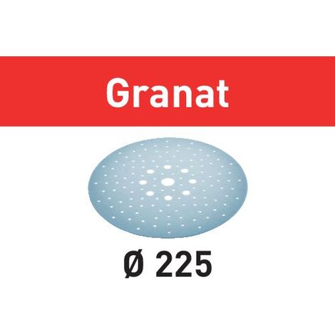 205665 Festool Abrasivi Granat D225 P80 GR/5