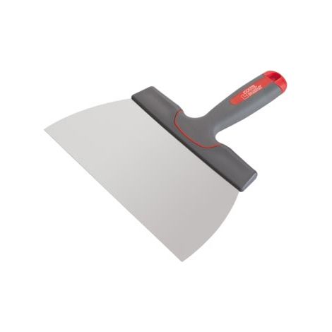 L'Outil Parfait – Couteau à enduire inox 30cm – Lame arrondie anti-trace – Manche bi-matière ergonomique – Fabriqué en France