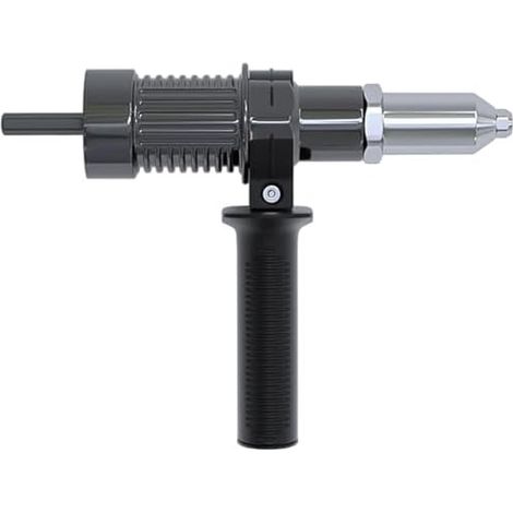 Accessoire pour perceuse à rivets, adaptateur pour riveteuse électrique en alliage avec 4 têtes de rivet. (1/5)