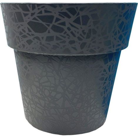 Pot de fleurs - RIVIERA - Terea - Ø 58 cm - Noir