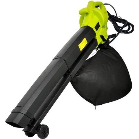 3-in-1 Electric Leaf Blower, Vacuum, Shredder, 3000W, 45L, 275 km/h, 840m³/h, Shredding Function (15:1), for Blowing, Vacuuming and Shredding Leaves (A) (1/4)