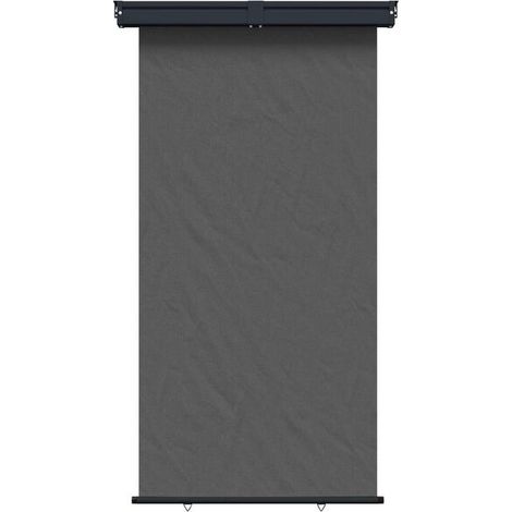 Store latéral de balcon, 100 % polyester, fer et acier (1/5)