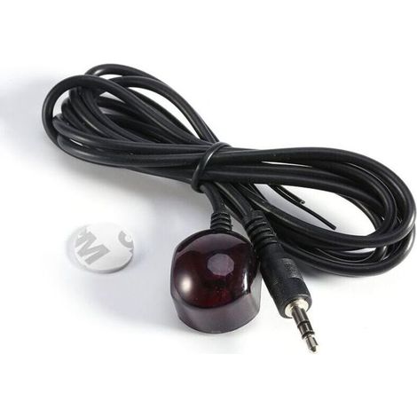 Cble d\\'extension de récepteur de télécommande infrarouge IR Blaster 3.5mm pour coffret BT (1/4)