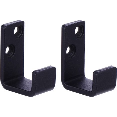 Lot de 2 guides de sol pour porte coulissante de grange