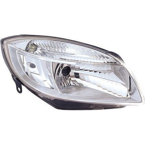 Phare avant droit H4 Skoda Fabia 2 phase 1 2007-2010
