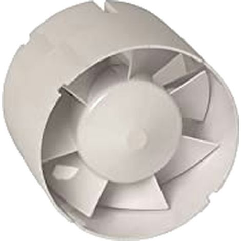 Aldes Ventilador de conducto gris 75 m3/h silencioso