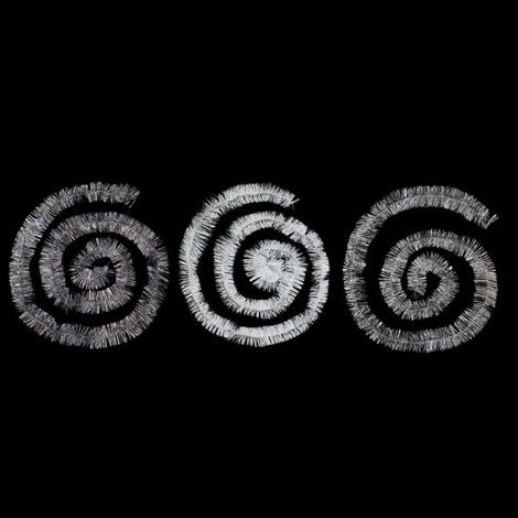 Paris Prix - Lot De 3 Guirlandes De Noël dana 200cm Argent & Blanc (1/3)