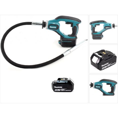 Makita DVR 450 M1 Akku Betonverdichter 18V + 1x Akku 4,0Ah - ohne Ladegerät (1/5)