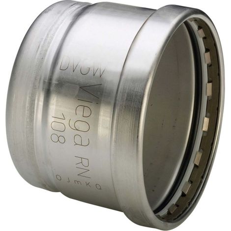 Viega Sanpress bouchon d&39étanchéité Inox 557881 76, 2000 mm, acier inoxydable, SC-Contur