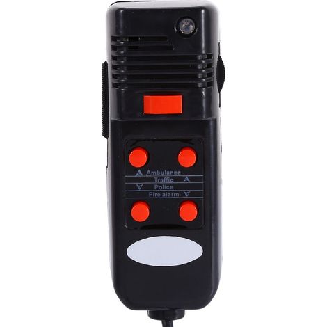 Sirène puissante 300db pour voiture, camionnette, mégaphone avec haut-parleur PA et micro (1/5)