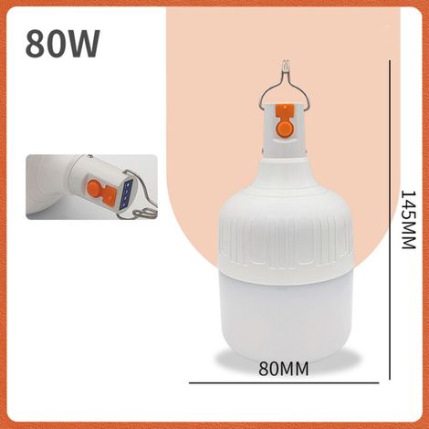 Lumières de Nuit Rechargeables pour Marché et Étals - Lampes Extérieures d'Urgence avec Charge USB - KZQ (1/5)