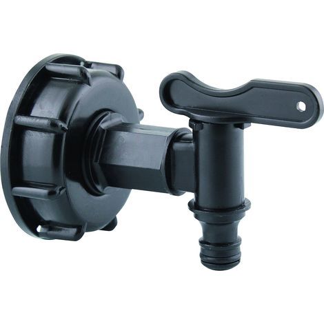 Générique Raccord S60x6 avec Robinet et Embout pour raccord Rapide (1/2)