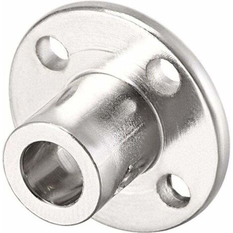 4-piece flanged motor coupling, 6mm inner diameter, H12D10 rigid coupling sleeve, suitable for DIY parts projects. (1/3)