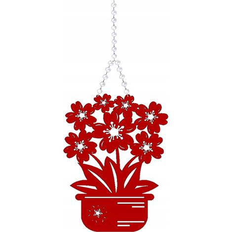 1a Ghirlanda pendente Fiori in vaso Decorazione Colori