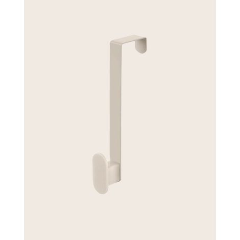 Appendino ovale da porta box doccia Fiore in acciaio beige