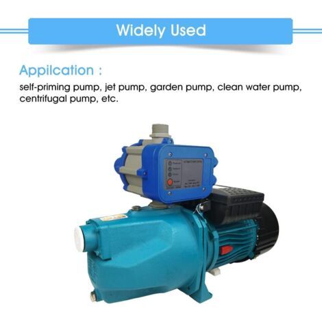 Contrôleur de pression pour pompe à eau 220 V 50/60 Hz avec interrupteur électronique, puissance maximale de la pompe : 1,1 kW (1/3)