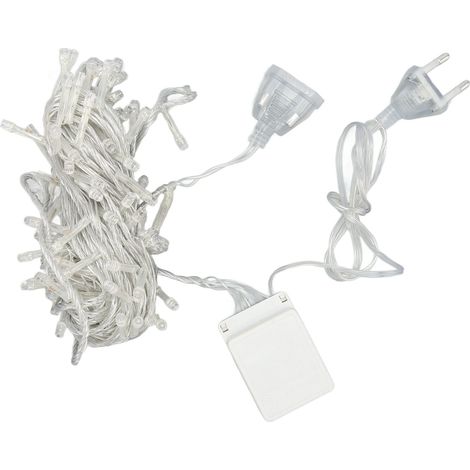 Guirlande Lumineuse LED 10m 100 Lumières Étanche Multicolore Basse Tension 220V avec Prise UE (1/5)