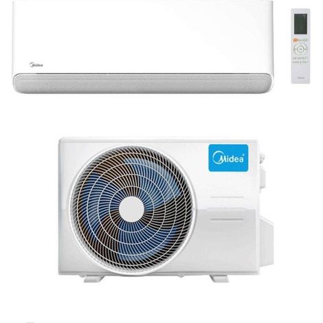 Midea Climatizzatore Monosplit Breezeless E 9000 btu MSCB1BU-09HRFN8 Wi-Fi Inverter R-32 Classe A++