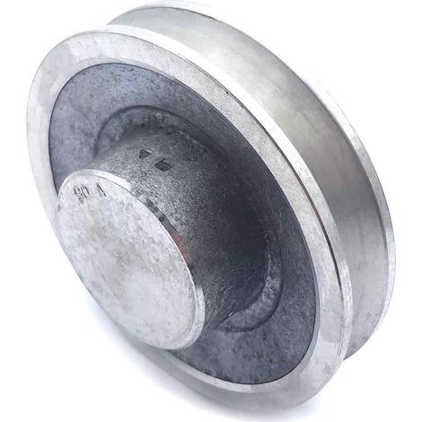 Poulie trapézoïdale aluminium moyeu plein SPA90/1ALU