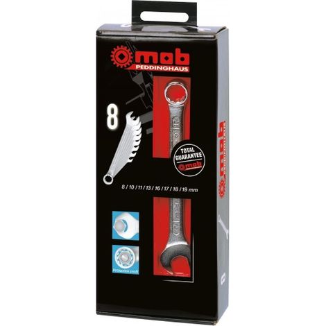 Jeu de 8 clés mixtes N3 - MOB (1/2)