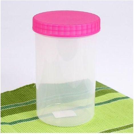 Bocal à vis de 1000 cl, 11 cm de haut, 14 cm de diamètre, Cosmoplast