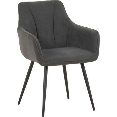 Domo Mea Sedia Dining Cobra - Antracite - 59x56x85
