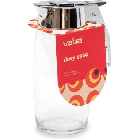 VALIRA jarra dosy cromada 250 ml , Jarra Dosy cromada 250 ml, una jarra de pequeño formato con acabado cromado, ideal para servir y dosificar líquidos con precisión.

Característic (1/2)