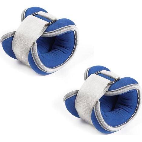 Ensemble de Poids de Cheville Rembourrés pour L'entraînement de Force et la Gymnastique, Sangles de Poids de Poignet Invisibles pour Hommes et Femmes (1/4)