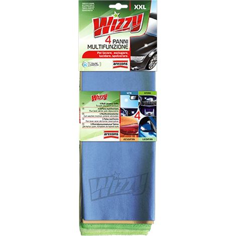 AREXONS Kit 4 Panni: 1 Vetri + 1 Pelle Sintetica + 1 Microfibra + 1 Morbidissimo (1/5)