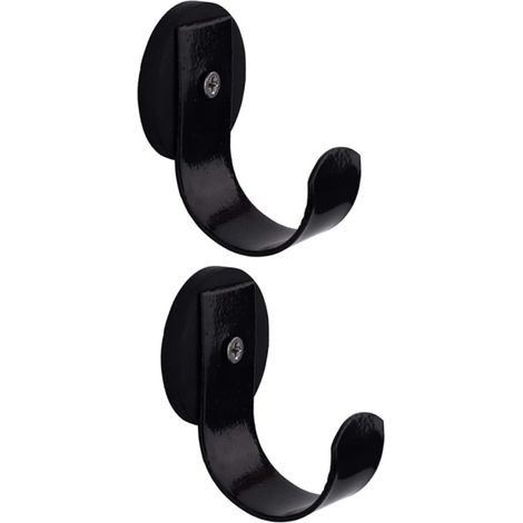 Lot de 2 Muraux Magnétiques en Métal pour Porte Serviettes Couronne Rangement de La Maison Style Rétro 2 Pièces (1/5)