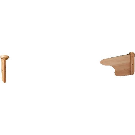 Huerto elevado de madera maciza de abeto, 120 x 60 x 25 cm, apto para hortalizas, apto para flores, jardinería exterior. (1/5)