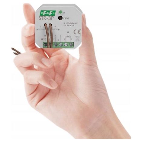 Contrôleur de Volets STR-3P - 230V - Compact - Écoénergétique - Programmable et Fiable (1/5)