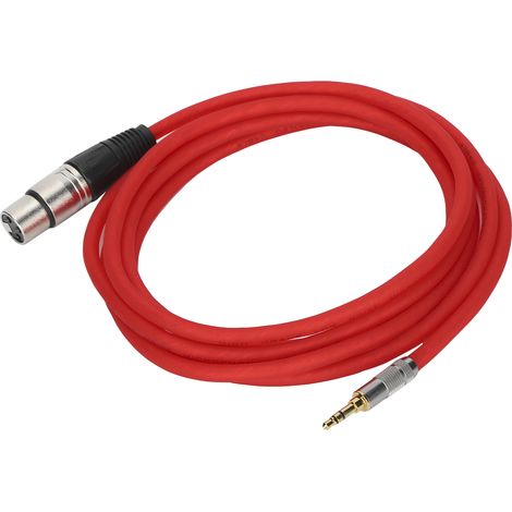 Câble de signal symétrique JORINDO XLR femelle vers jack 3,5 mm / Câble microphone XLR vers jack 3,5 mm JD6019 (1/5)