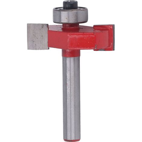 Fraise à bois en carbure de tungstène forme boule T Type, revêtement PTFE, coupe défonceuse 1/4 x 3/8, outillage menuiserie (1/5)
