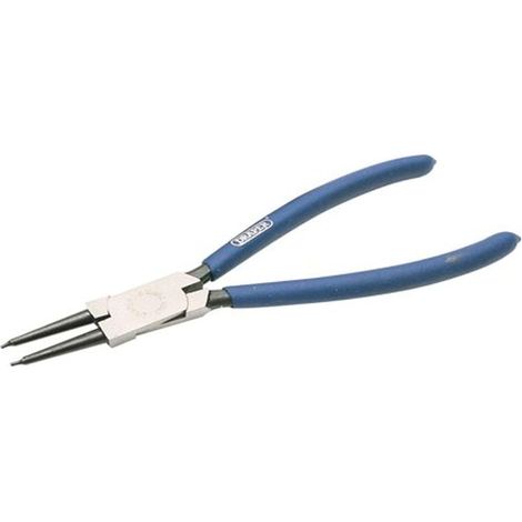 Draper 38995 - Pinza a becchi dritti per anelli elastici interni, 180 mm