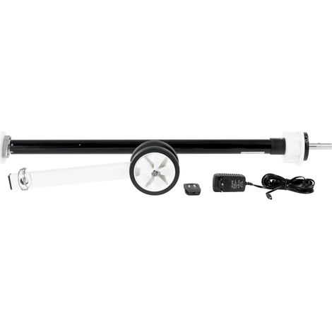 Moteur à batterie pour enrouleur de bâche de piscine – Télécommande et chargeur inclus – Puissance 85W – Couple 25Nm – Longueur 950mm – Poolco