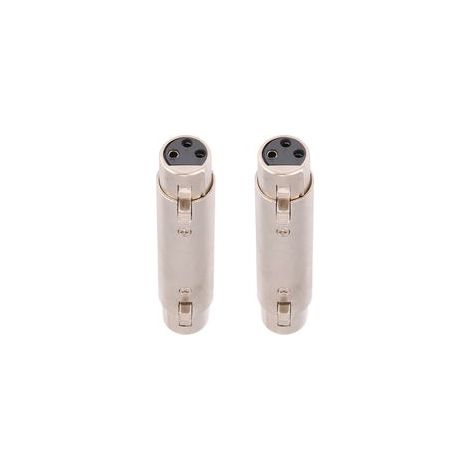 adaptateurs audio XLR femelle-femelle à 3 broches pour microphone (1/5)