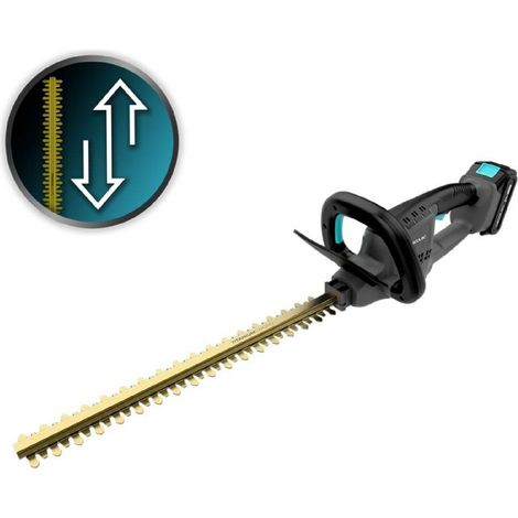 Cecotec Coupe-bordures à Batterie Longueur de Coupe jusqu'à 45cm TitaniumSword 4500 Freemove 21V Moteur sans Balais Lames en Titane
