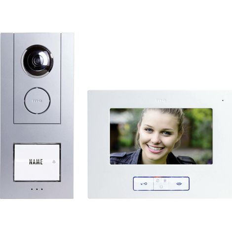 [NEUWERTIG] B-Ware M E Vistus Vd Alu 6710 A Video Türsprechanlage Komplett Set Kabelgebunden 3.5 Z (1/2)
