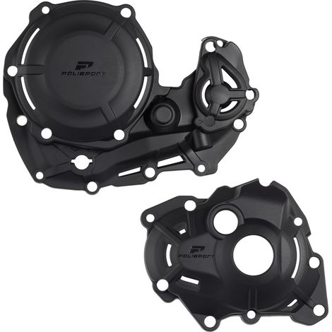 Polisport 450F Protezione per alternatore 23 25 24 Nero Resistente (1/4)